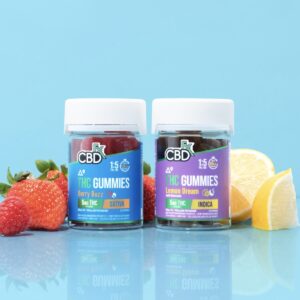 CBDfx Delta-9 THC Gummies + CBD - 500mg - 20ct