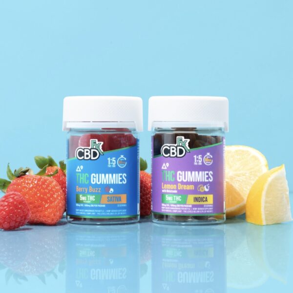 CBDfx Delta-9 THC Gummies + CBD - 500mg - 20ct