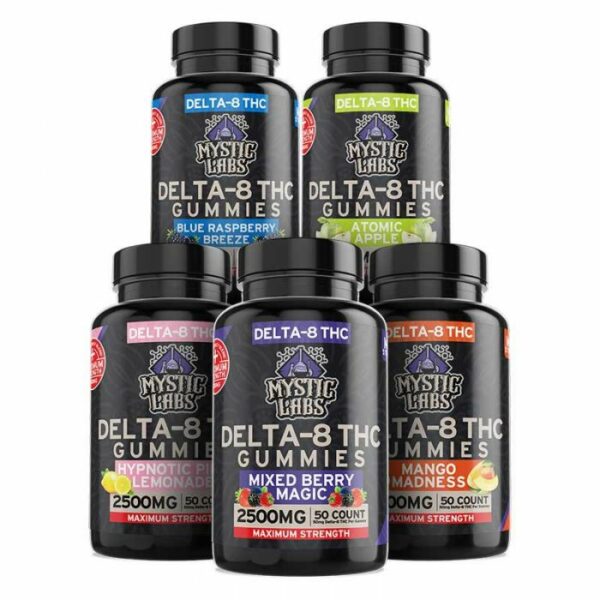 Mystic Labs Delta-8 High Potency Gummies - 50ct