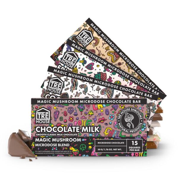 TRĒ House Mushroom Chocolate Bars