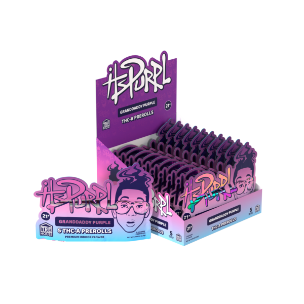 TRĒ House ItsPurpl Purple Punch THCA Preroll