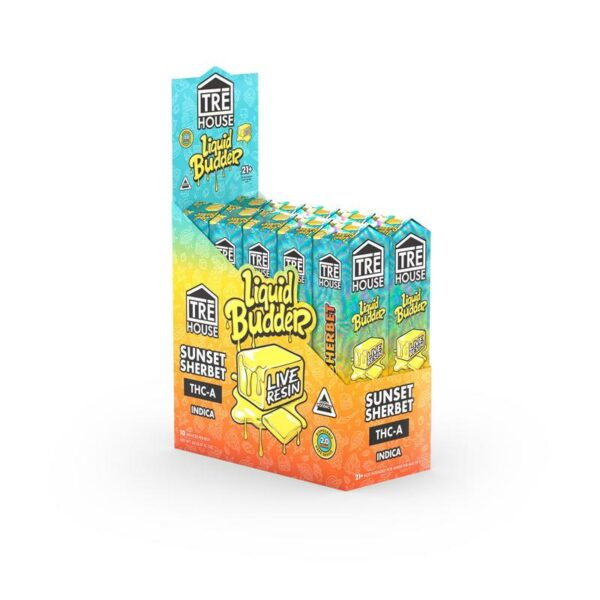 TRĒ House Live Resin Liquid Budder THC-A Vape Pen –  2g