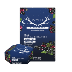 Wyld Delta-9 Gummies - Elderberry -10mg