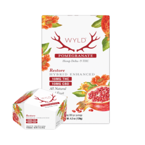 Wyld Delta-9 Gummies - Pomegranate-10mg