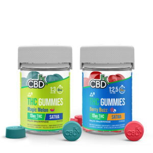 CBDfx THC + CBD Gummies - Sativa – 10mg