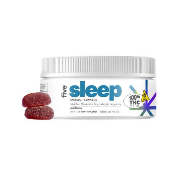 five™ Full Spectrum CBD + THC Knockout Gummies