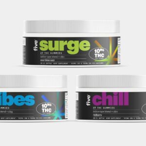 five™ Full Spectrum CBD+THC "High Vibes" Gummies - 10mg/10mg - 20ct