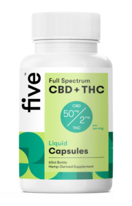 five™ Full Spectrum CBD+THC Capsules - 50mg