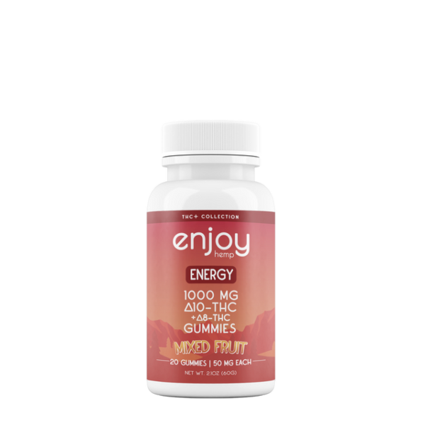 Enjoy Hemp D8 Gummy Bottles - 1000mg - 20ct