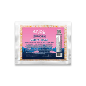 Enjoy Hemp Live Rosin D9 Cereal Bars - 80mg