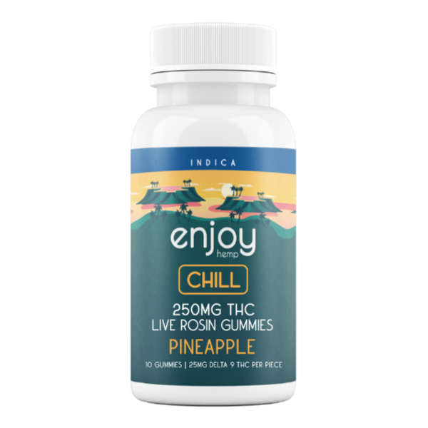 Enjoy Hemp Live Rosin Mega Dose D9 Gummies - 250mg