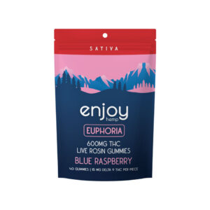 Enjoy Hemp Live Rosin D9 Gummy Bags - 40ct