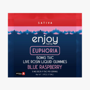 Enjoy Hemp Live Rosin D9 Liquid Gummies