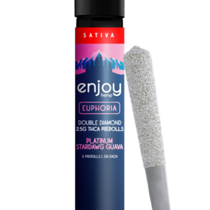 Enjoy Hemp Mega Potency 2.5g Double Diamond THCA Prerolls