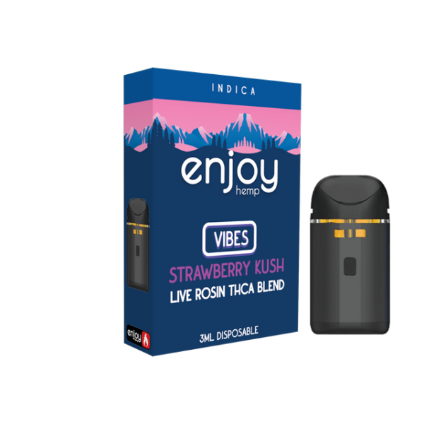 Enjoy Hemp Live Rosin THCA Blend Disposable - 3ml