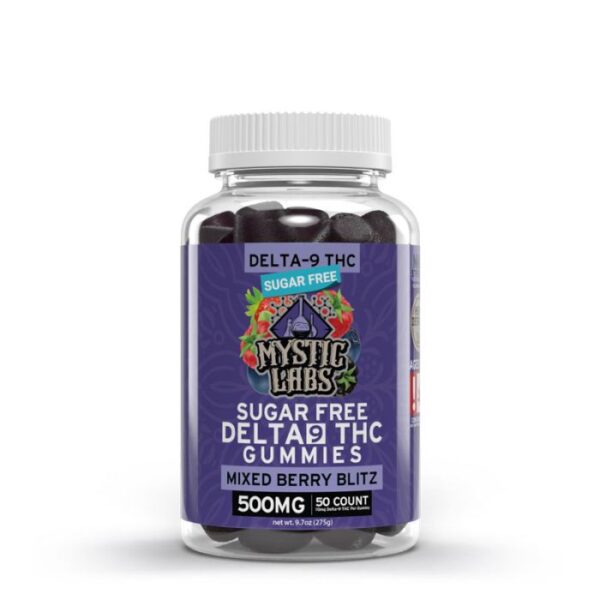 Mystic Labs Sugar Free Delta-9 Gummies - 50ct