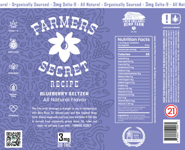 Farmers Secret Recipe Delta-9 Beverages - 24pk - Image 4