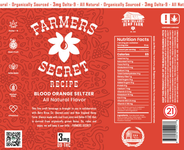 Farmers Secret Recipe Delta-9 Beverages - 24pk - Image 2