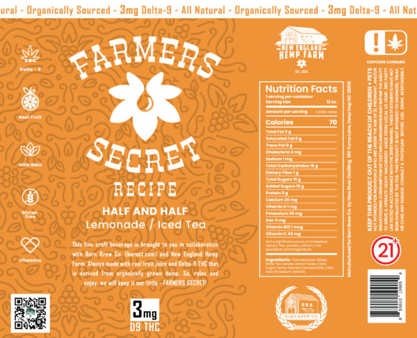 Farmers Secret Recipe Delta-9 Beverages - 24pk - Image 3