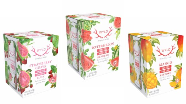 Wyld Delta-9 Infused Sparkling Waters - 5mg Variety Pack