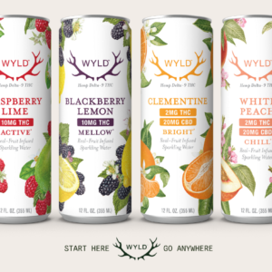 Wyld Delta-9 Infused Sparkling Waters - 10mg Variety Pack