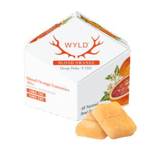 Wyld Delta-9 Gummies - Blood Orange 1:1 THC:CBC Gummies -10mg